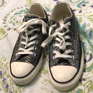 Converse zigzag striped shoes